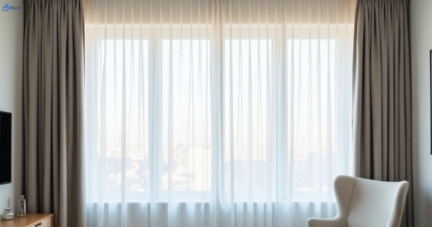 Restored vibrant drapes in belivah QLD after Matty Curtain Cleaning